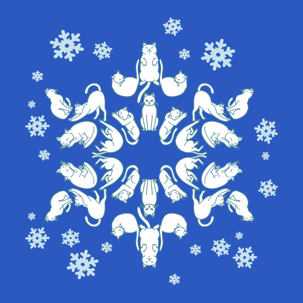 Cat Snowflake