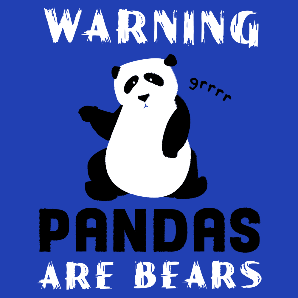 Warning, Pandas Are Bears