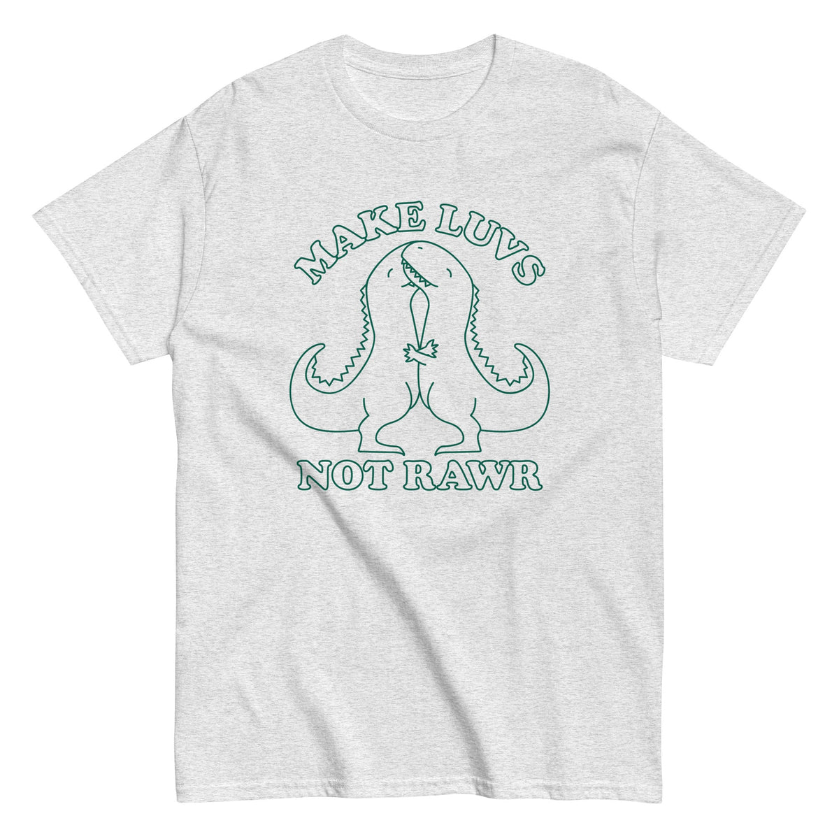 Make Luvs Not Rawr - T-shirt de homem