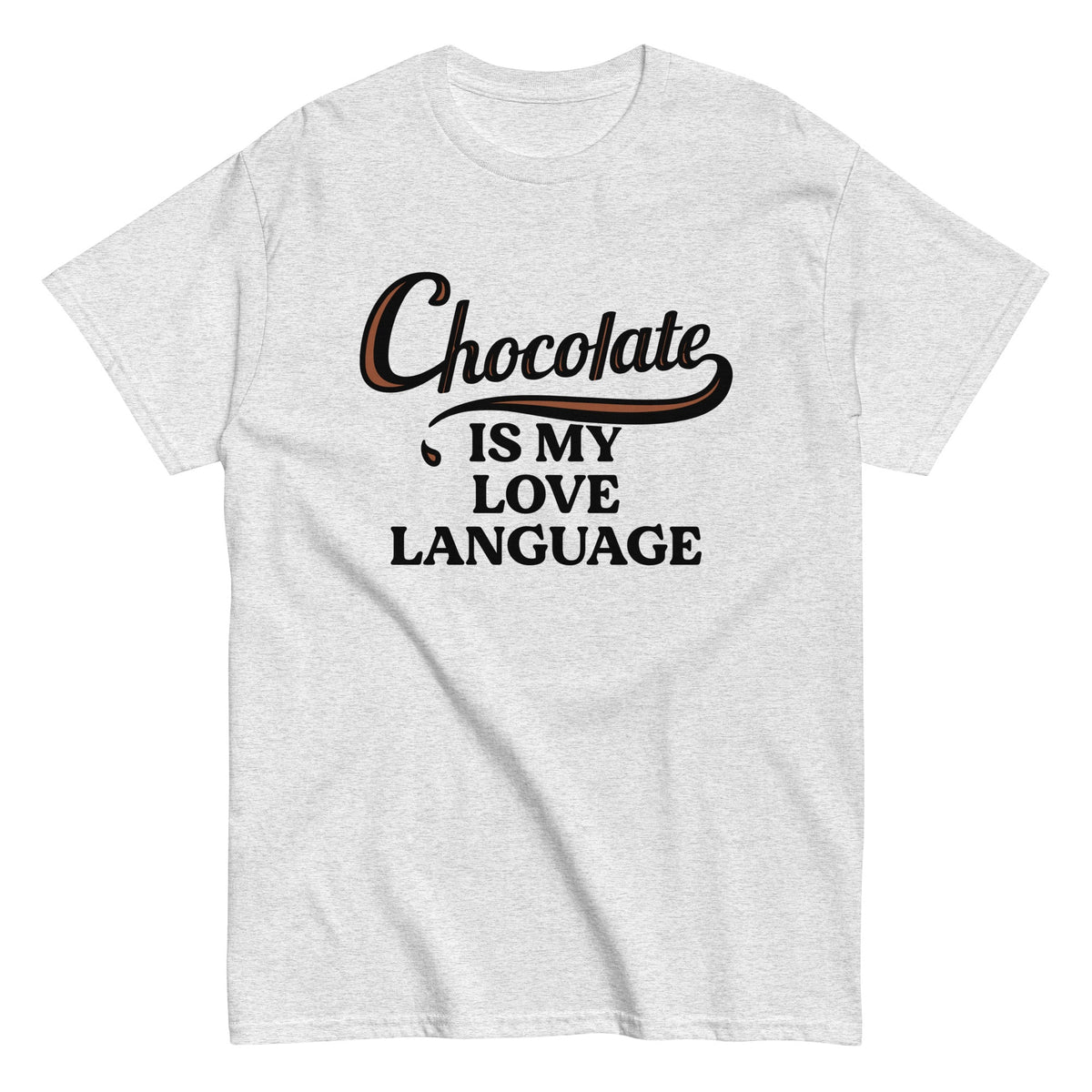 Chocolate Is My Love Language - T-shirt de homem