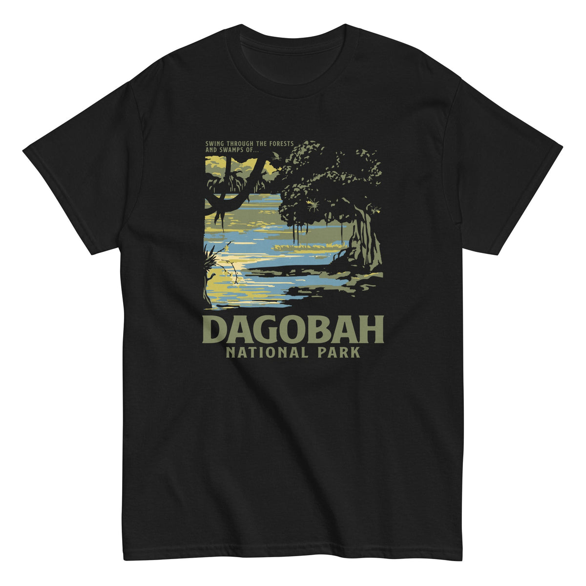 Dagobah National Park - T-shirt de homem