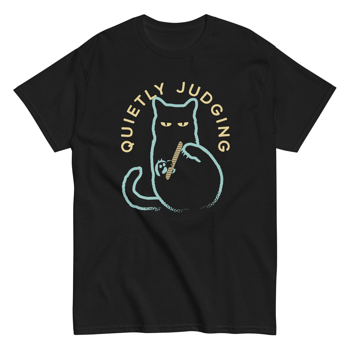 Quietly Judging - T-shirt de homem