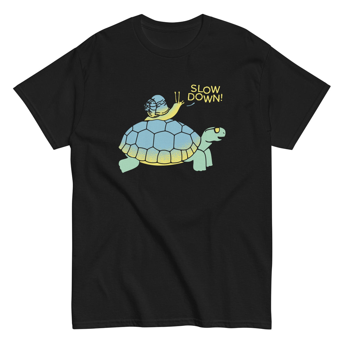 Slow Down! - T-shirt herr