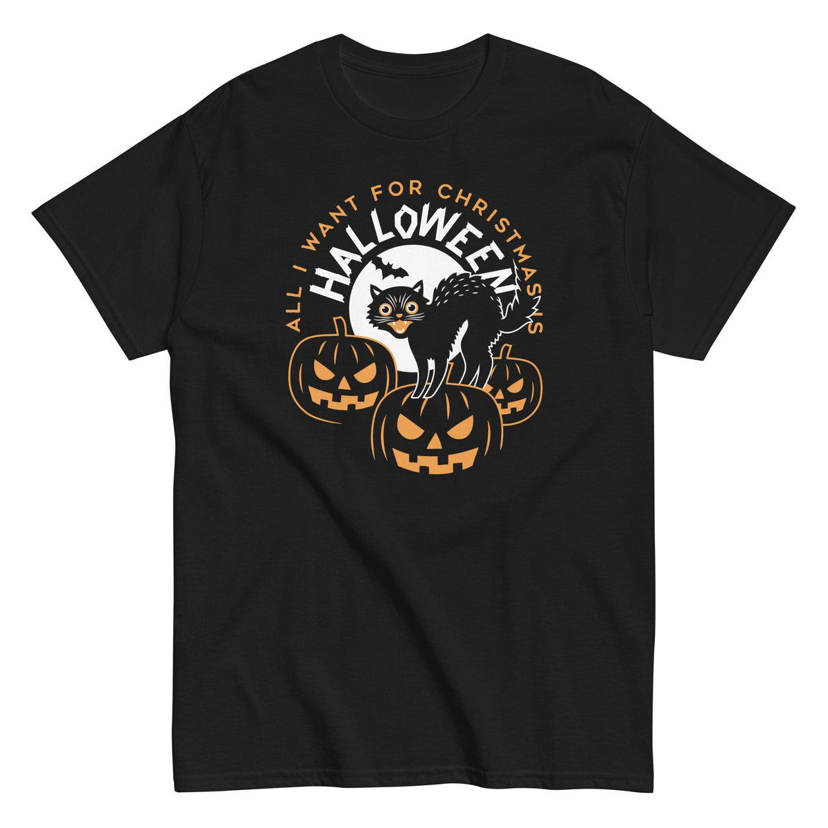 All I Want For Christmas Is Halloween - T-shirt herr