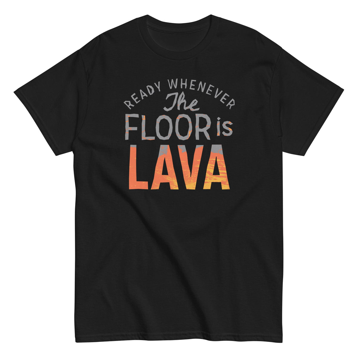 The Floor Is Lava - T-shirt de homem
