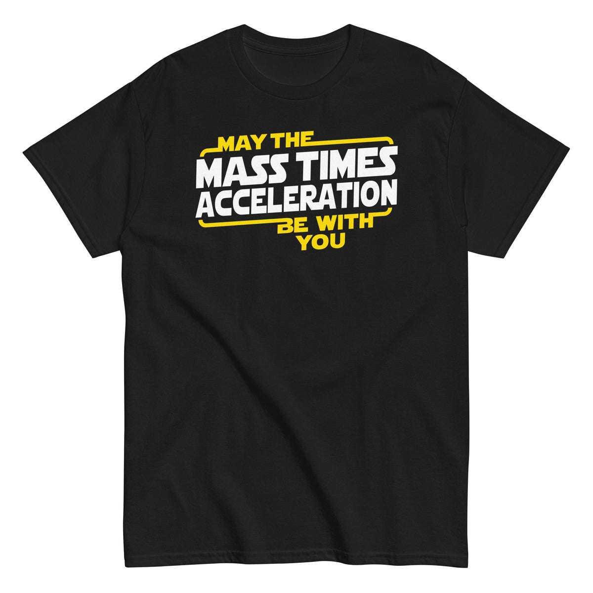 May The Mass x Acceleration - T-shirt herr