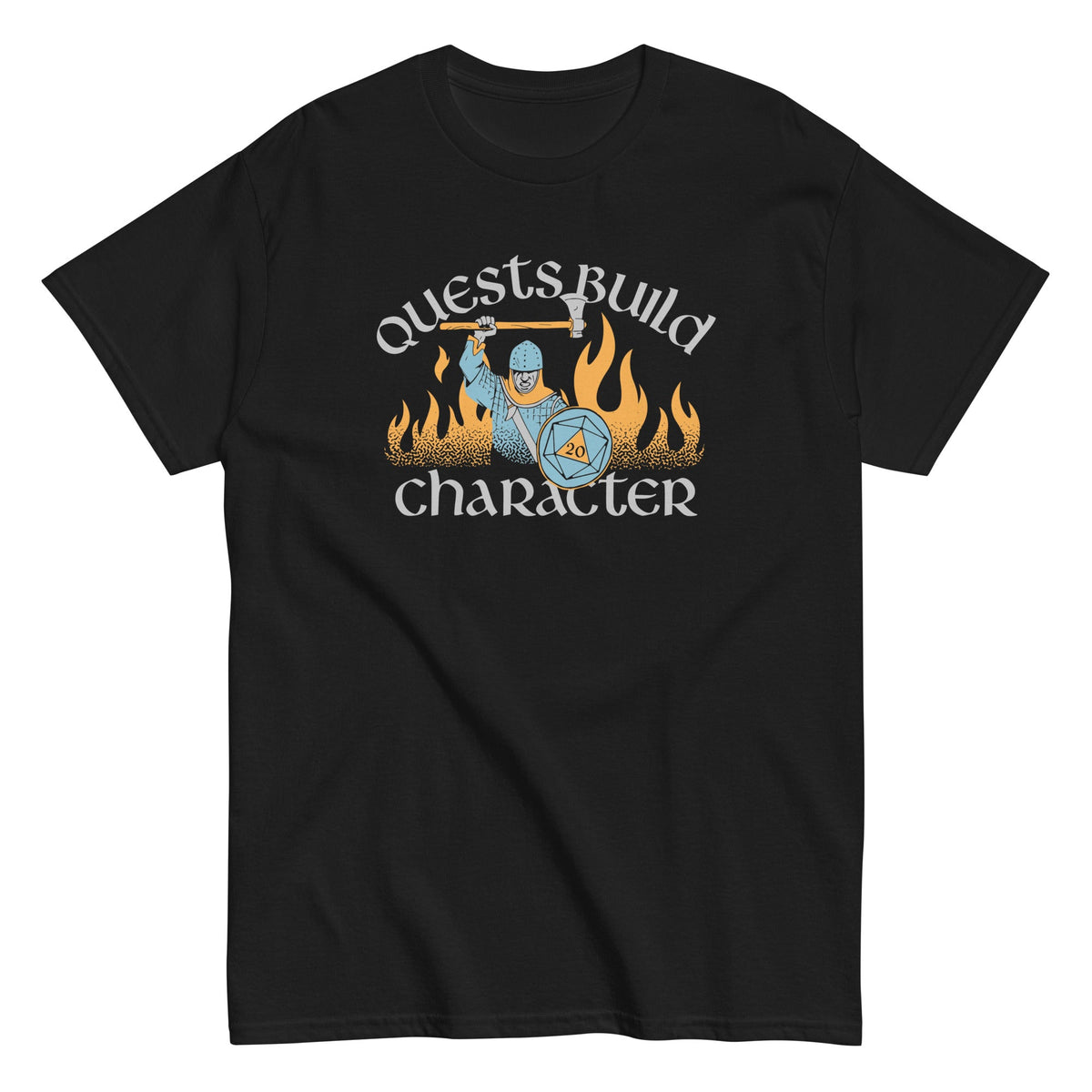 Quests Build Character - T-shirt de homem