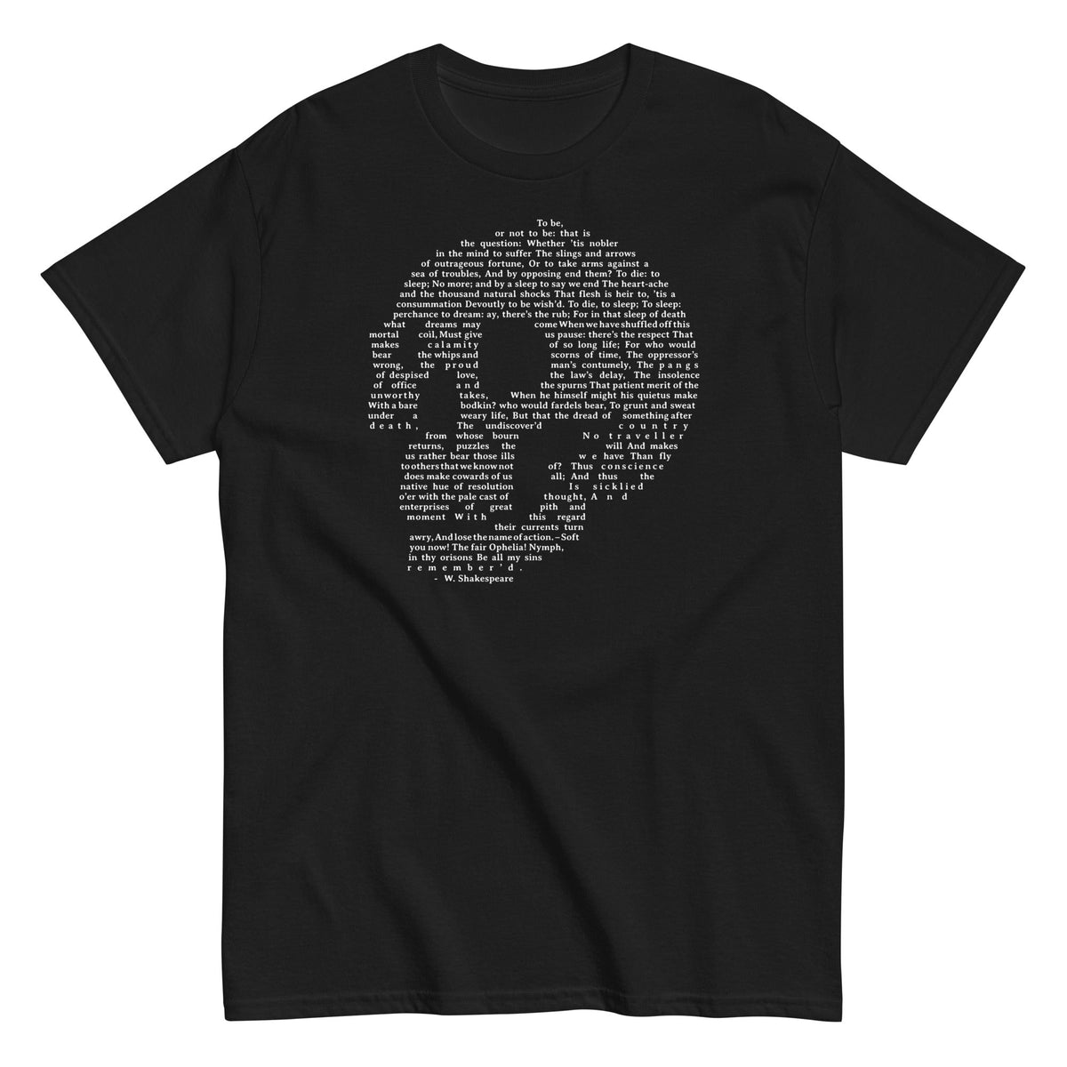 Hamlet Soliloquy - T-shirt de homem