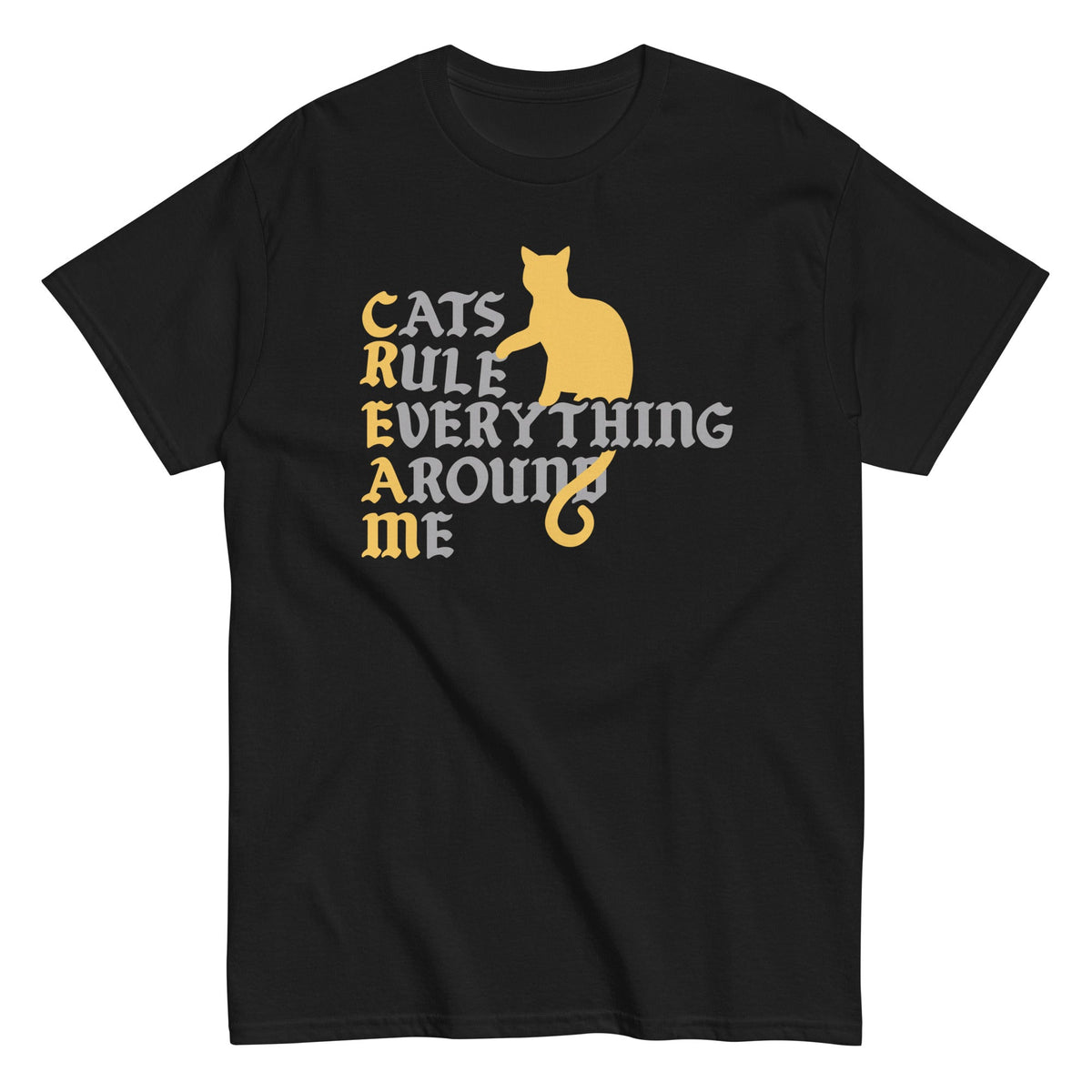 Cats Rule Everything Around Me - T-shirt de homem