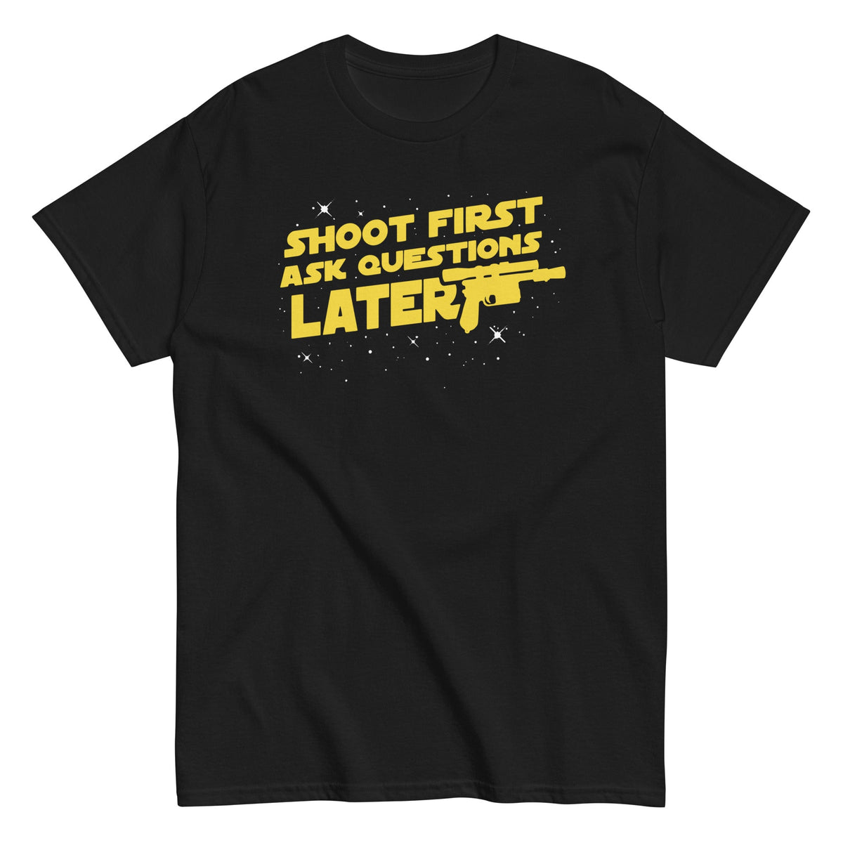 Shoot First Ask Questions Later - T-shirt herr