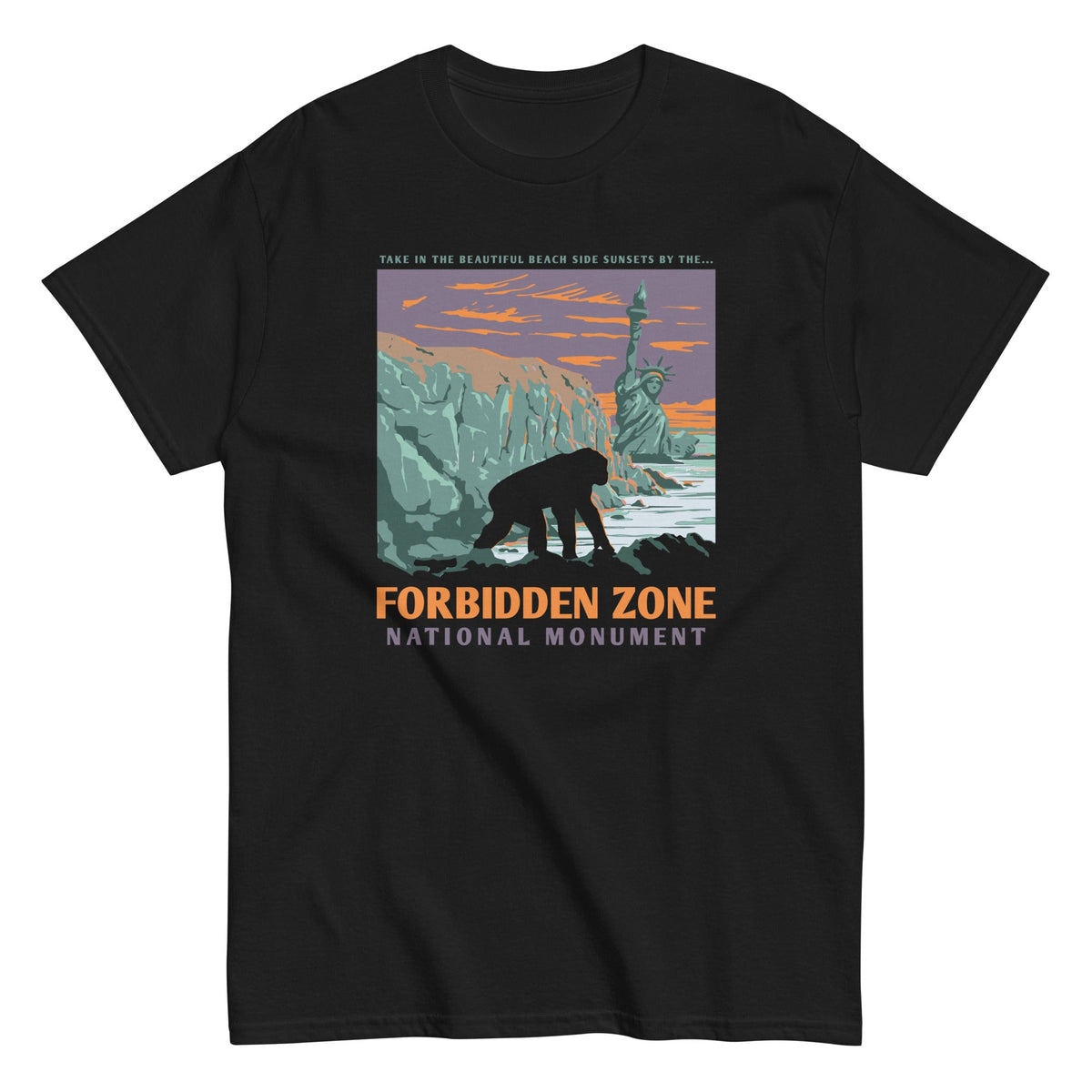 Forbidden Zone National Monument - T-shirt de homem