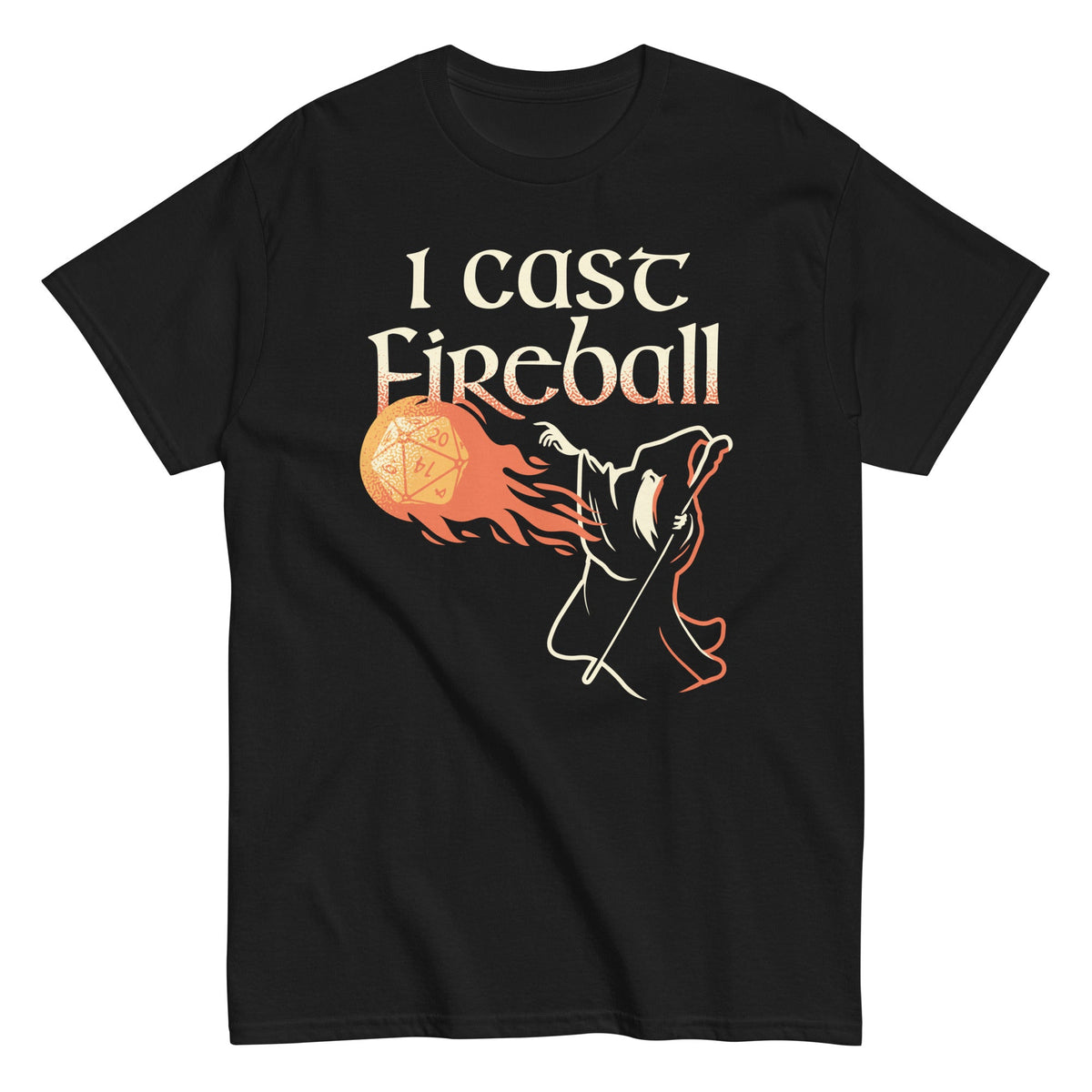 I Cast Fireball - T-shirt de homem