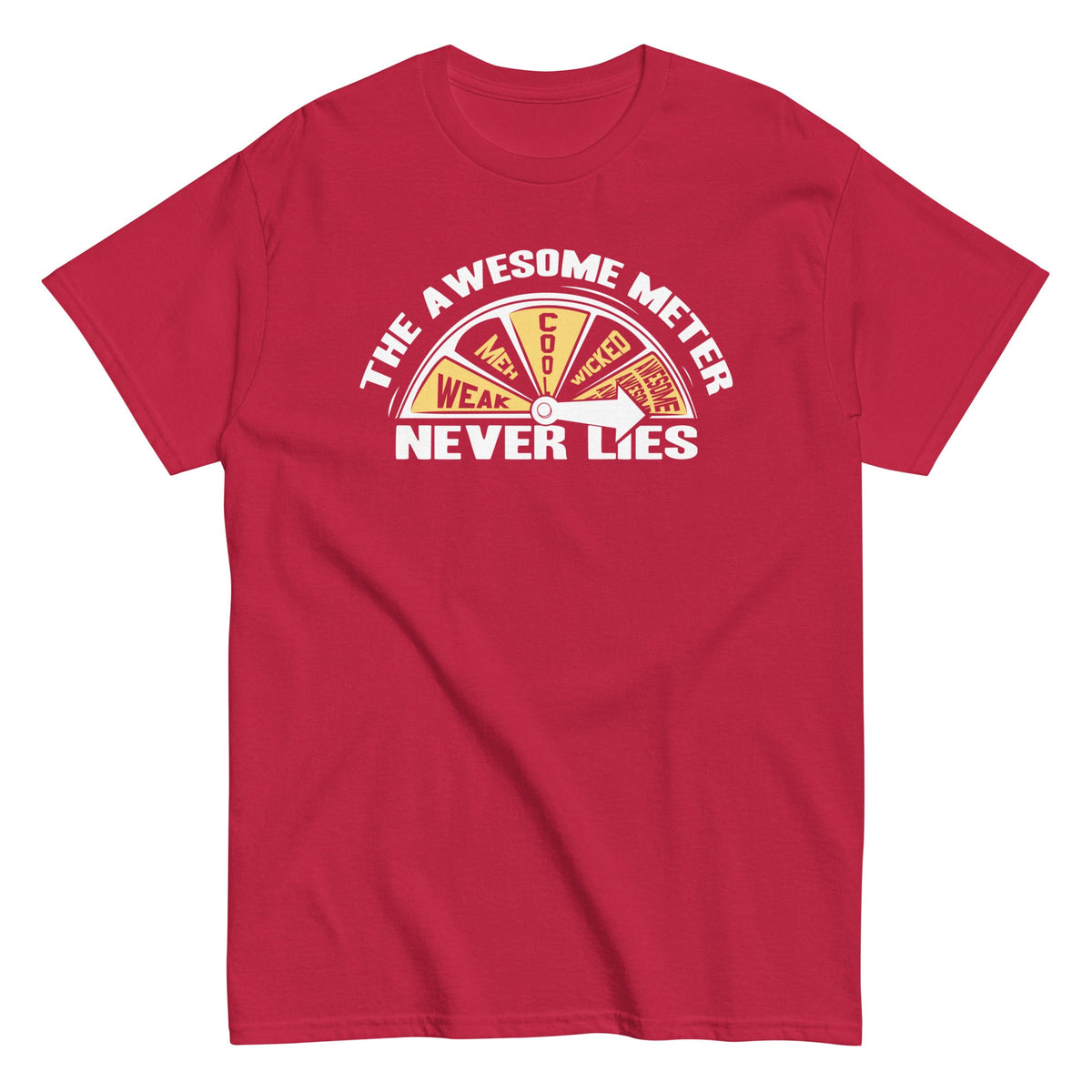 The Awesome Meter - T-shirt de homem