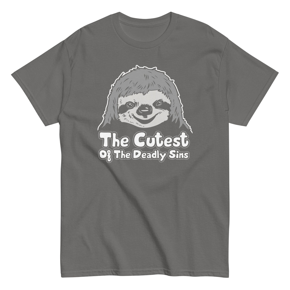 Sloth, The Cutest Of The Deadly Sins - T-shirt de homem