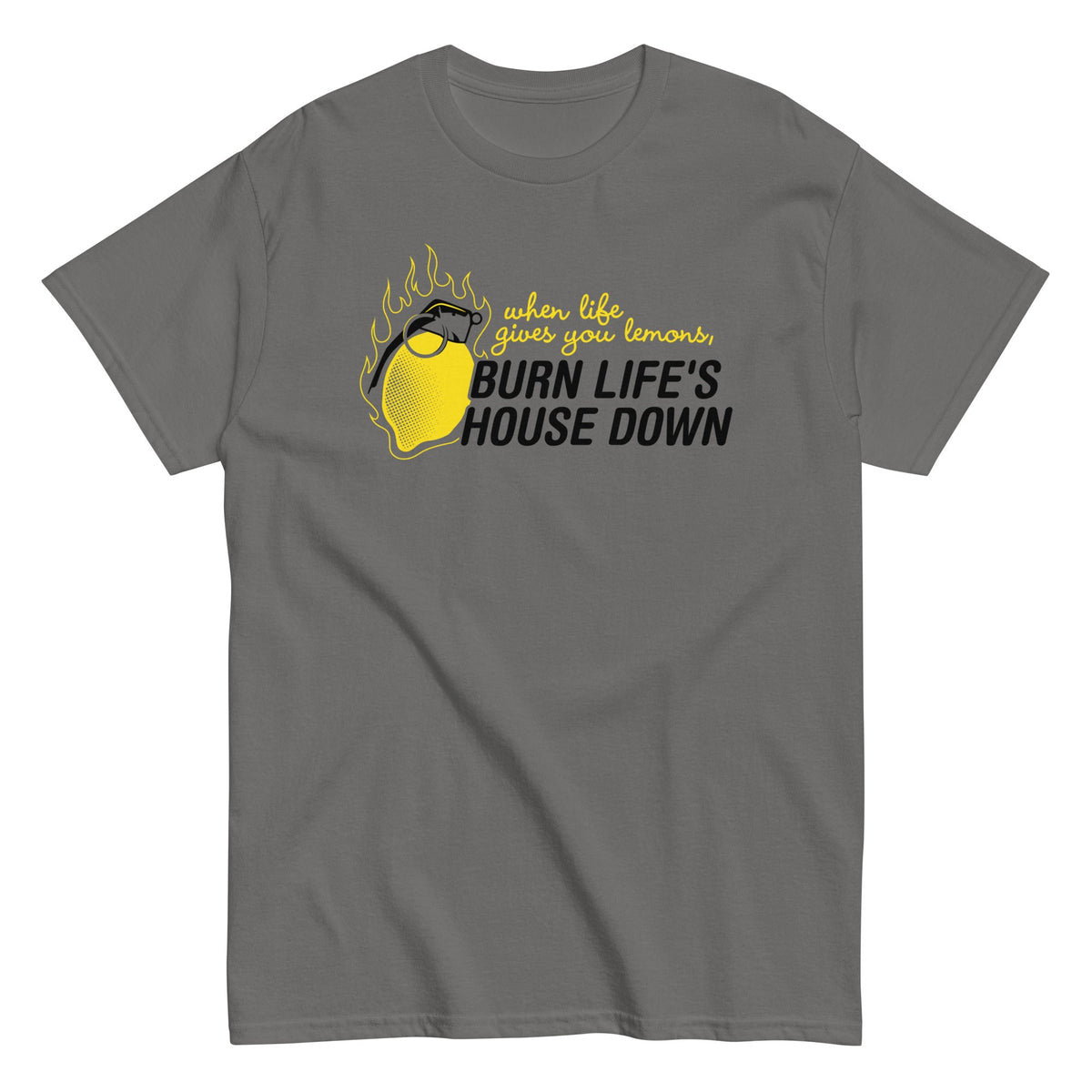Burn Life's House Down - T-shirt de homem