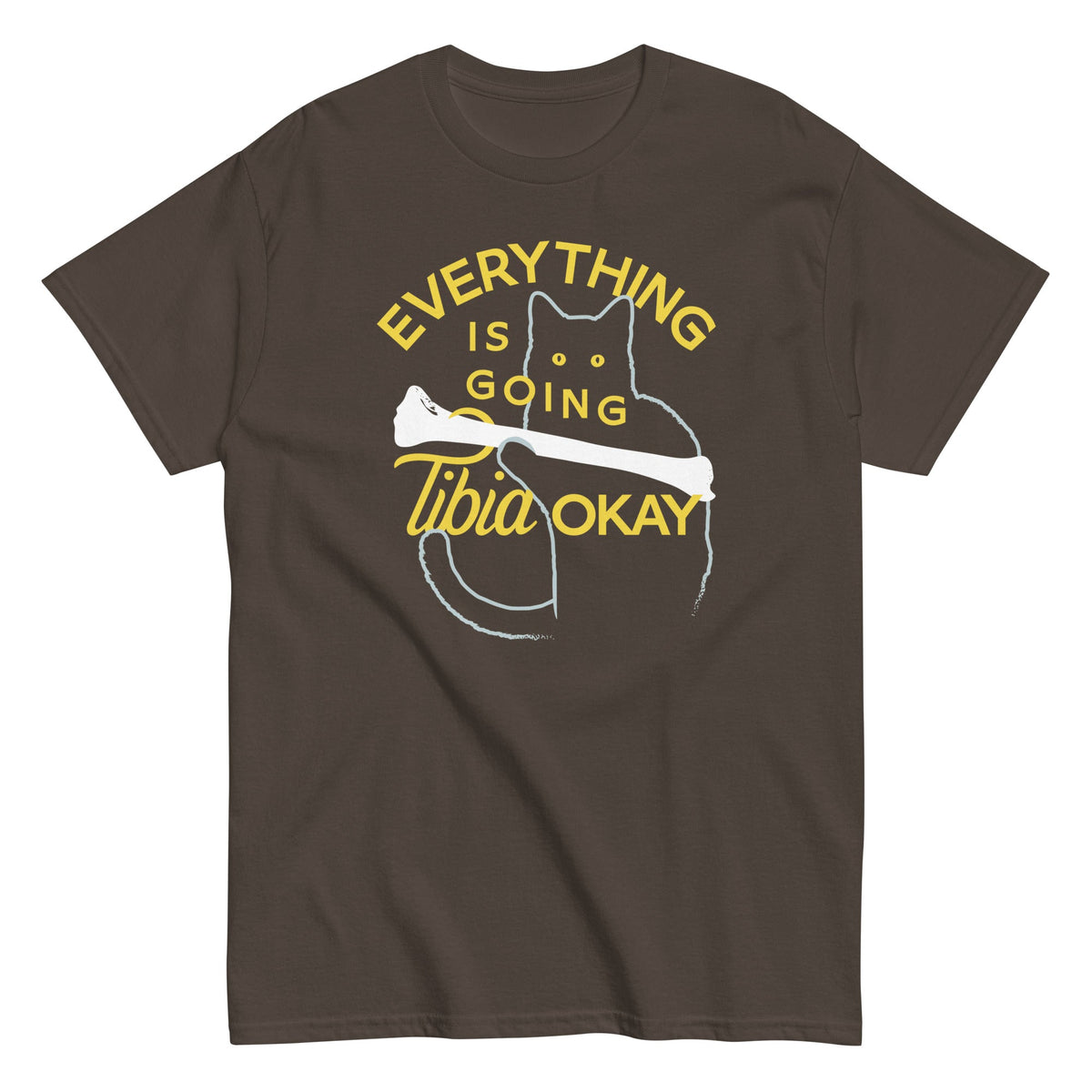 Everything Is Going Tibia Okay - T-shirt herr