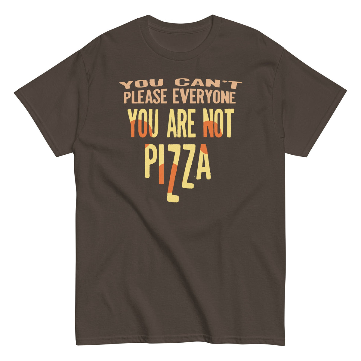 You Are Not Pizza - T-shirt herr