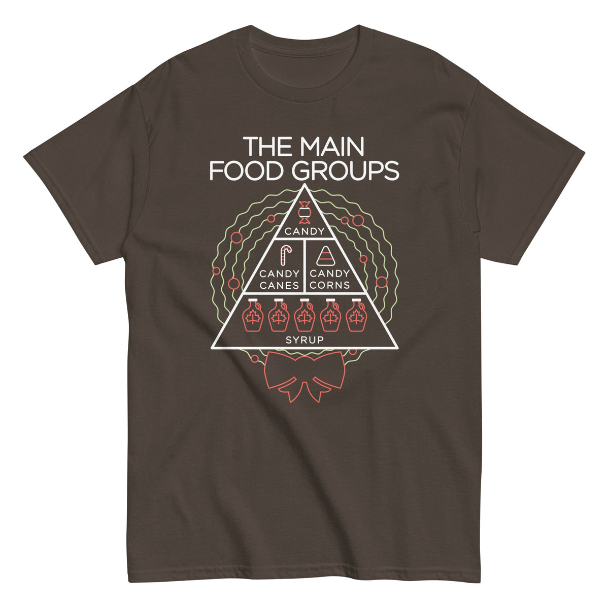 The Main Food Groups - T-shirt de homem
