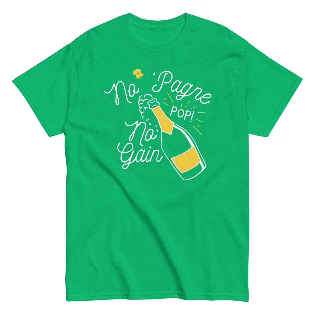 No 'Pagne No Gain - T-shirt de homem