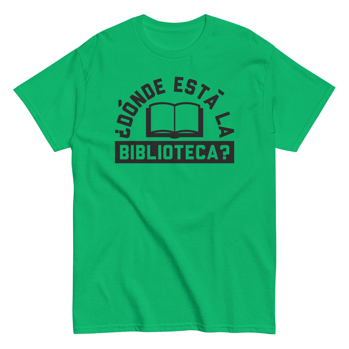 Donde Esta La Biblioteca? - T-shirt de homem