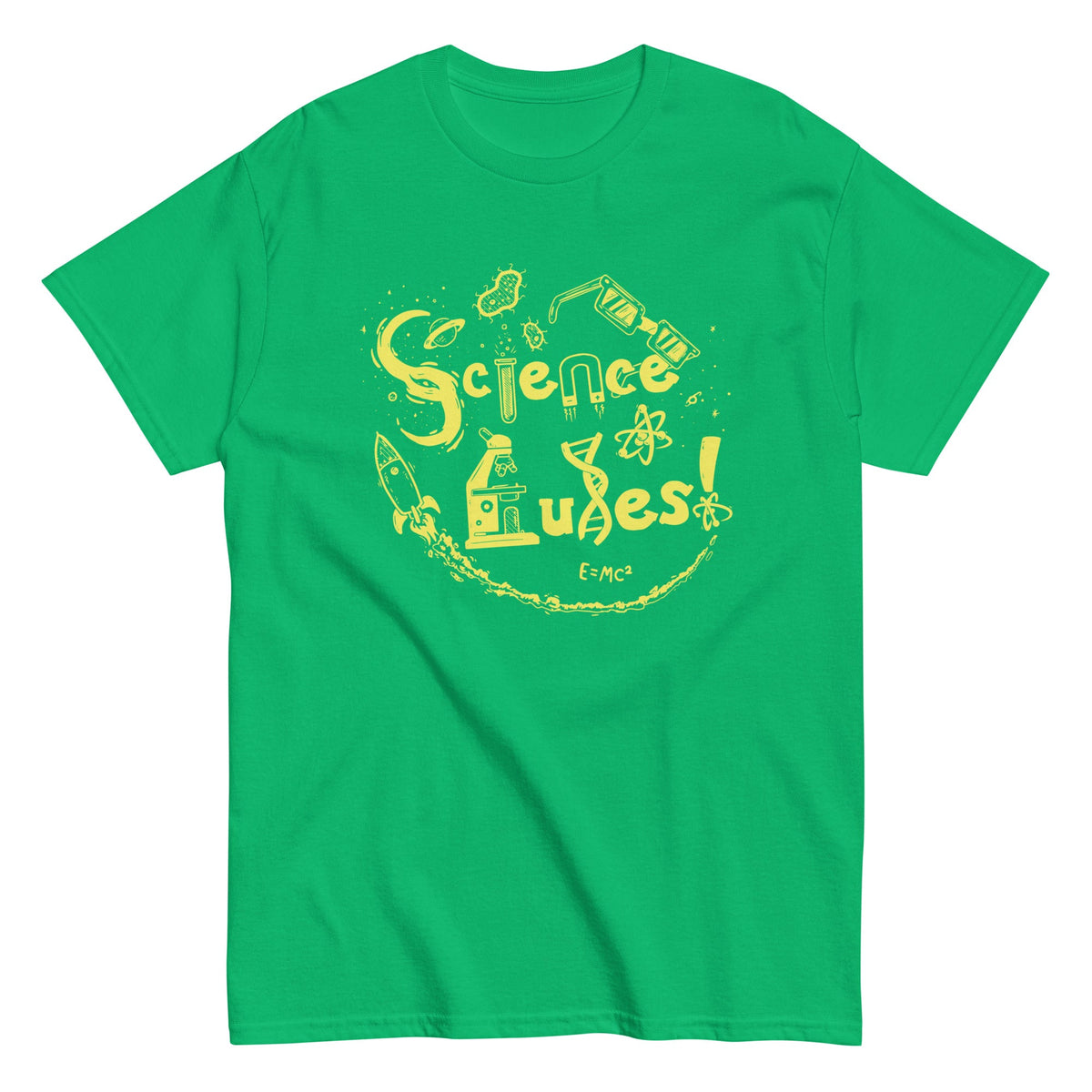 Science Rules! - T-shirt de homem