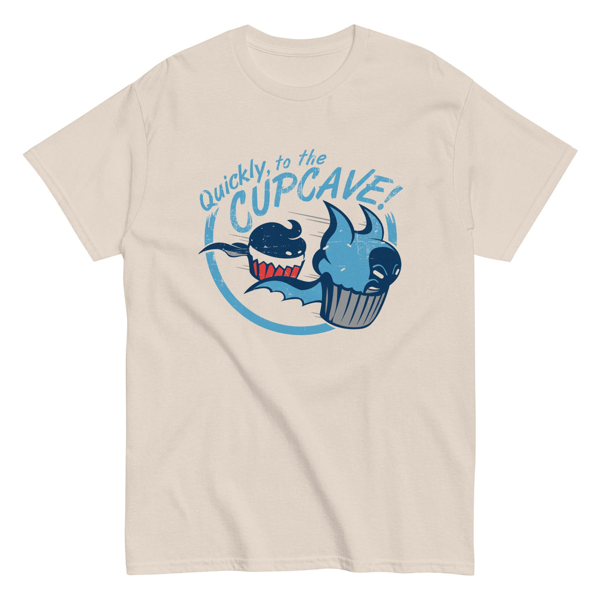 Quickly, To The Cupcave! - T-shirt de homem