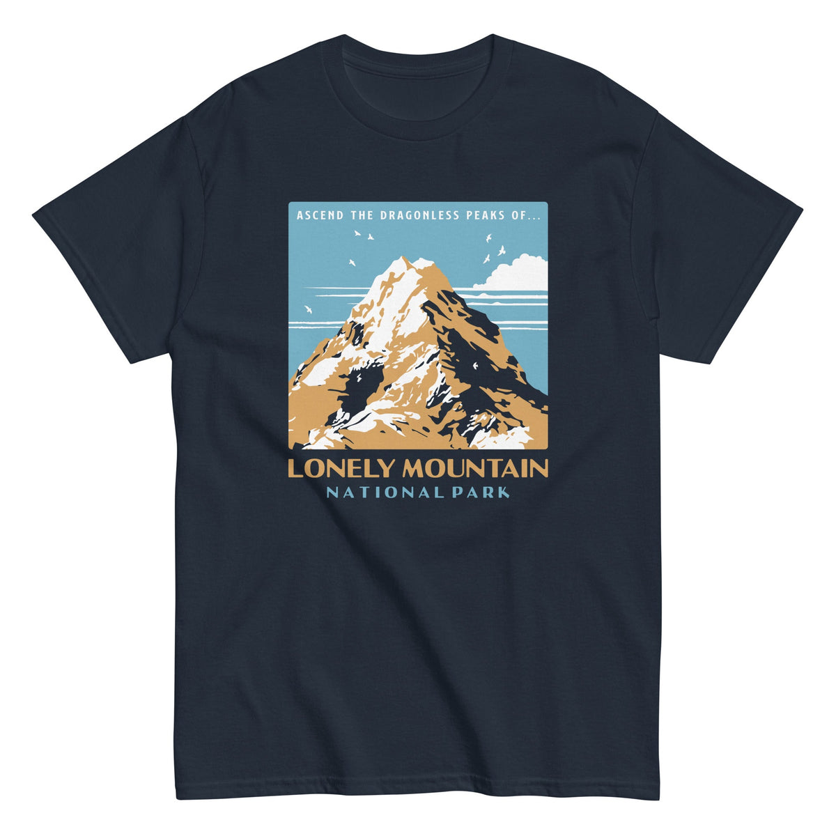 Lonely Mountain National Park - T-shirt de homem