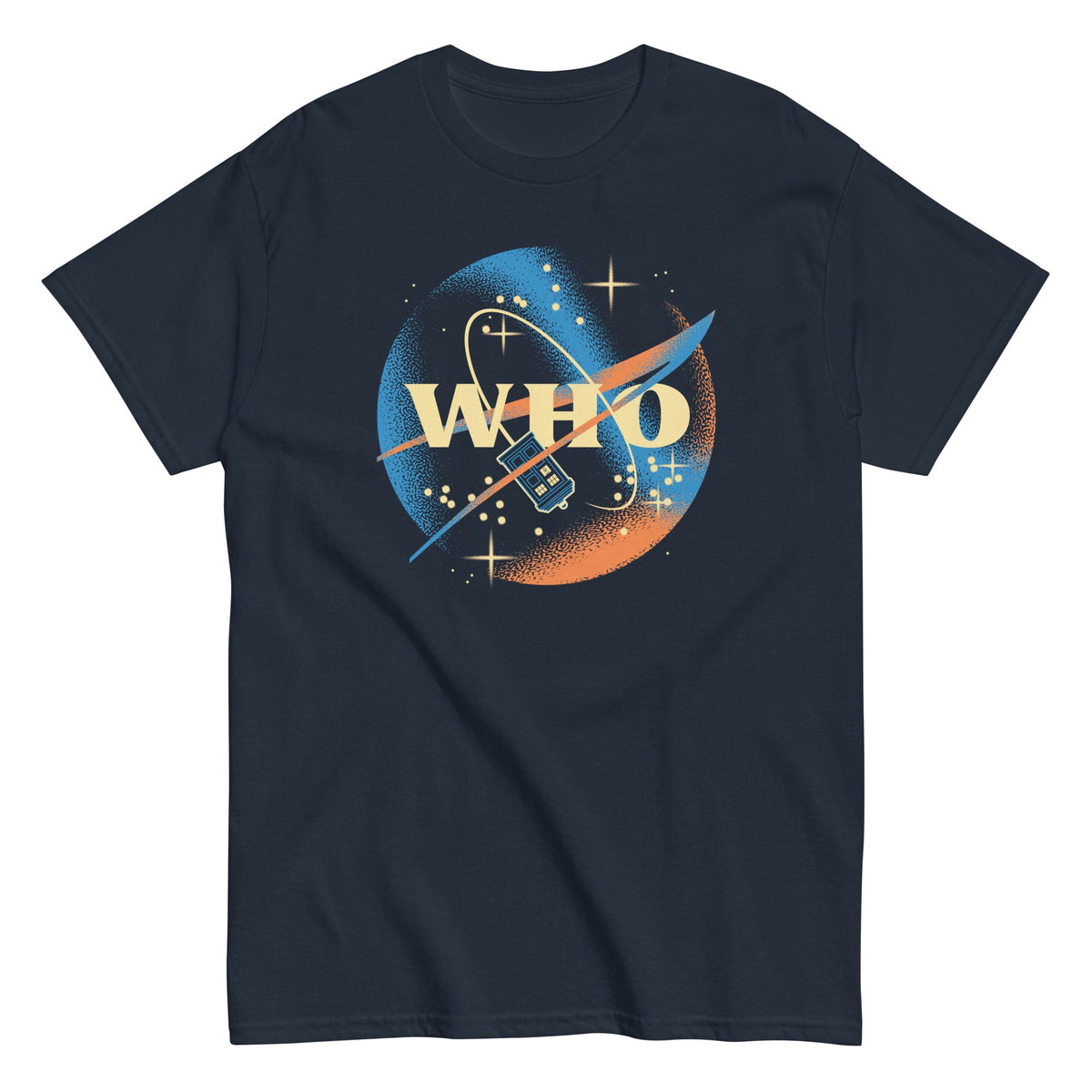 Who Space Administration - T-shirt de homem