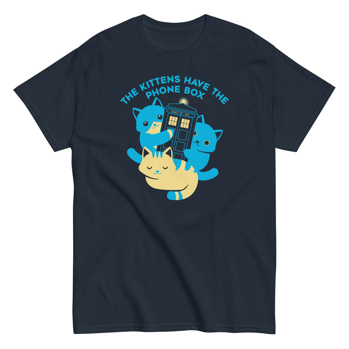 The Kittens Have The Phone Box - T-shirt de homem