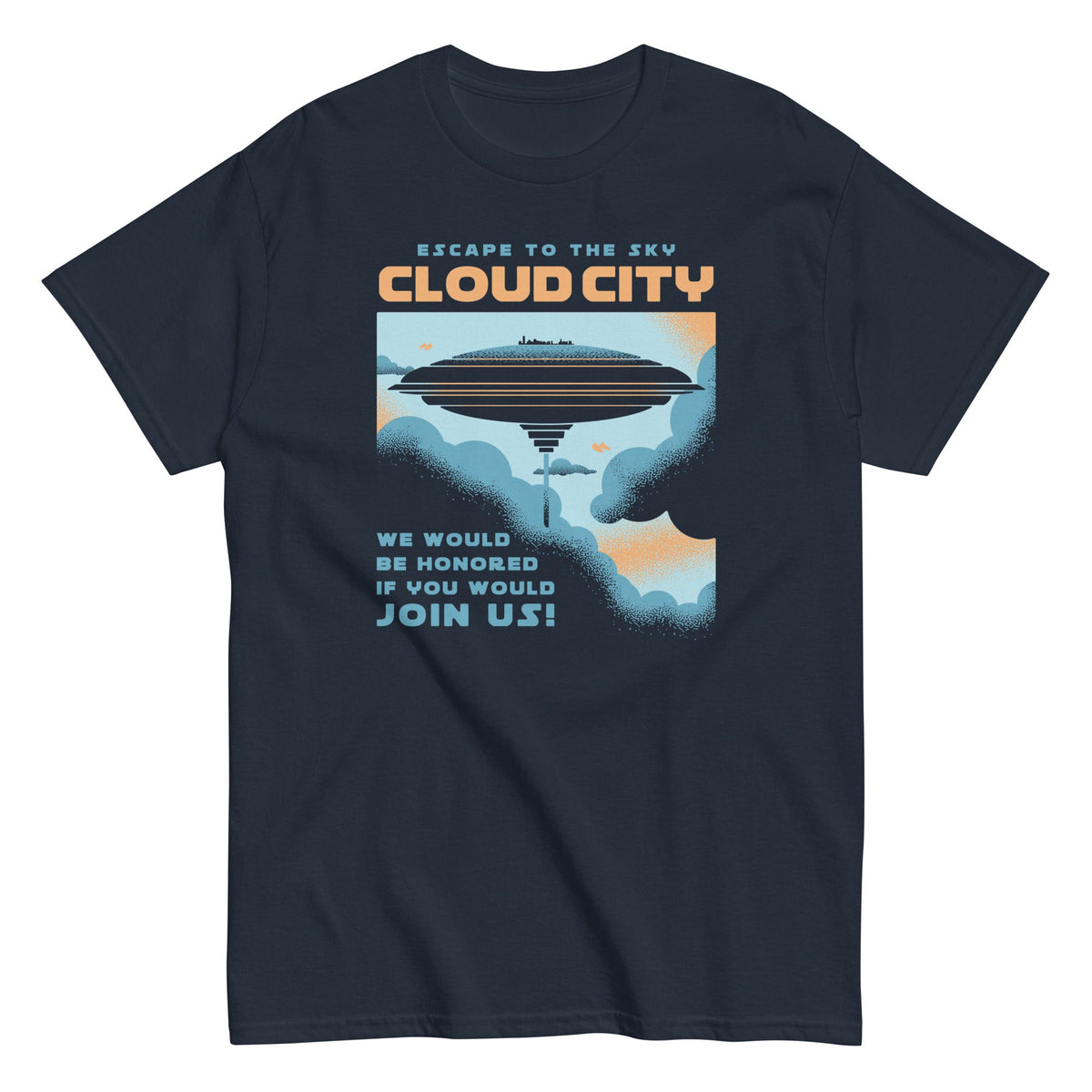 Cloud City - T-shirt herr