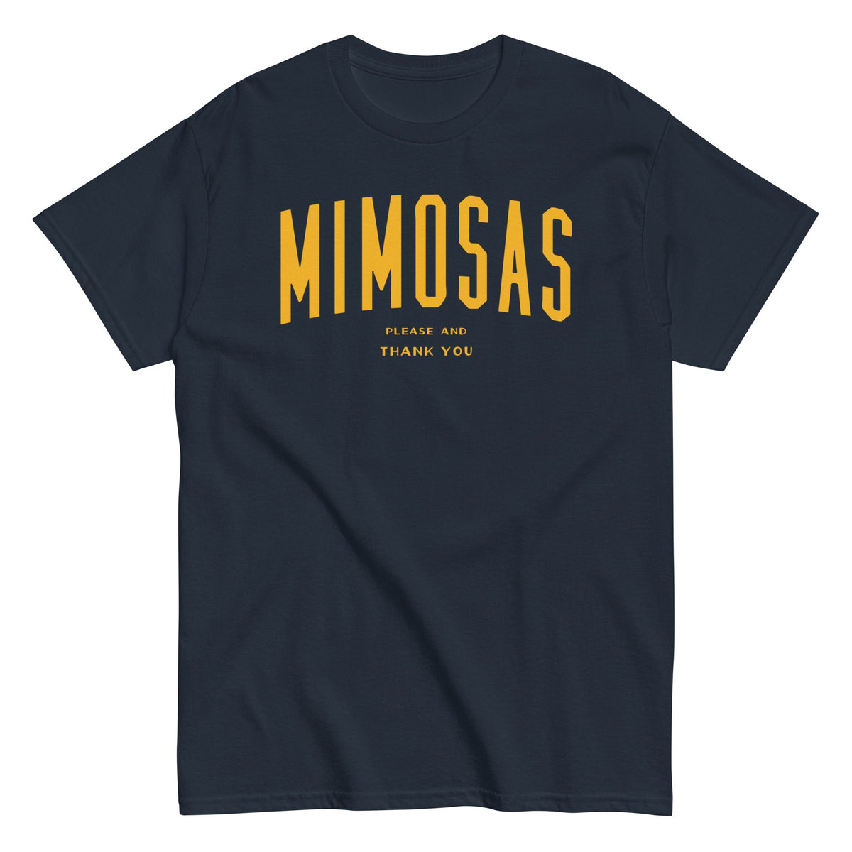 Mimosas Please And Thank You - T-shirt de homem