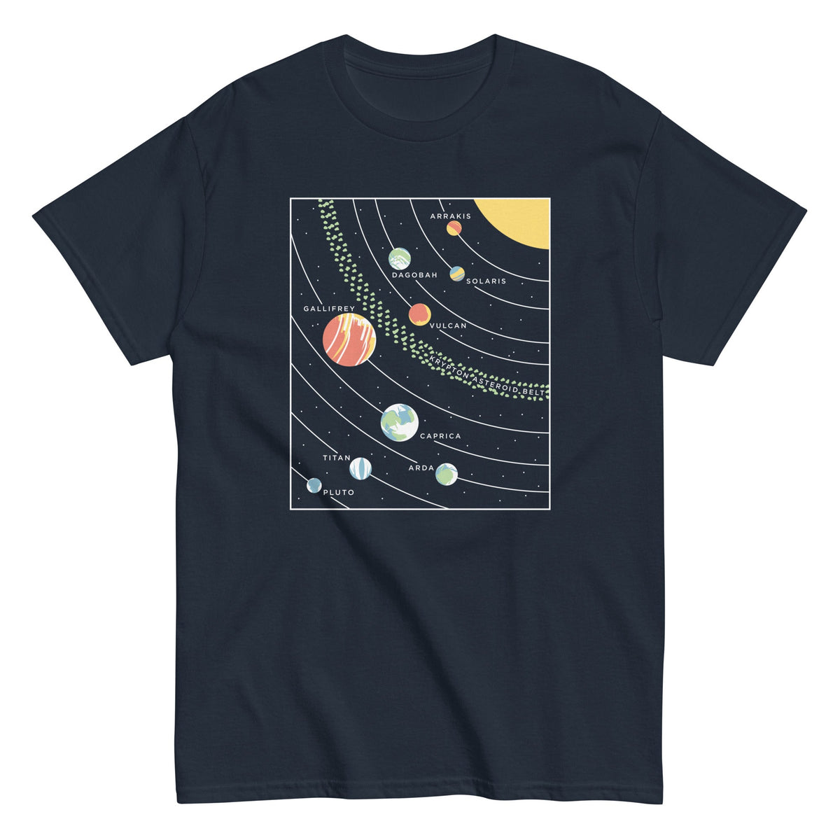 9 Planets - T-shirt de homem