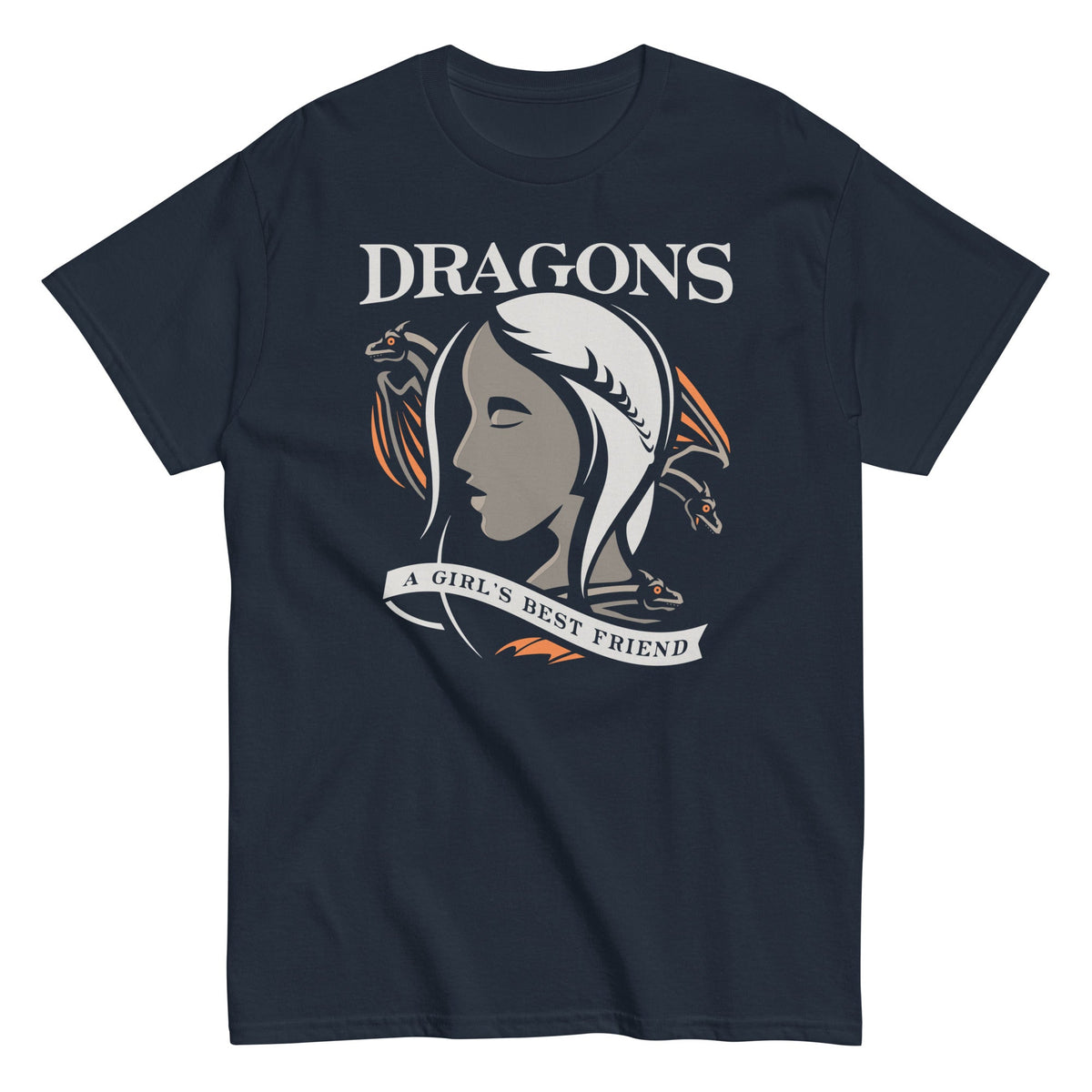 Dragons Are A Girl's Best Friend - T-shirt de homem