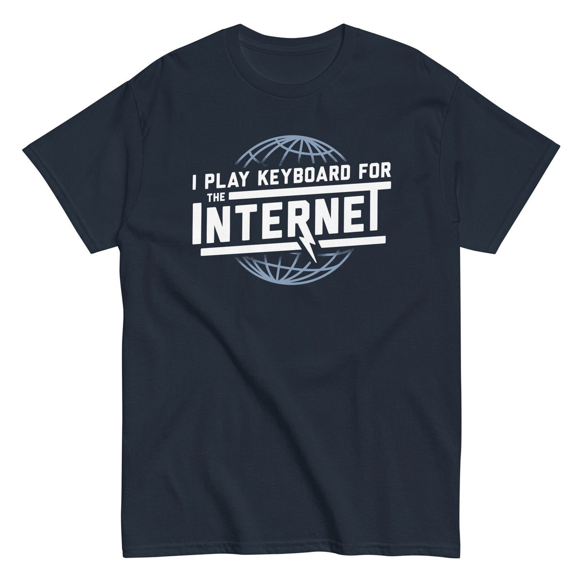 I Play Keyboard For The Internet - T-shirt de homem