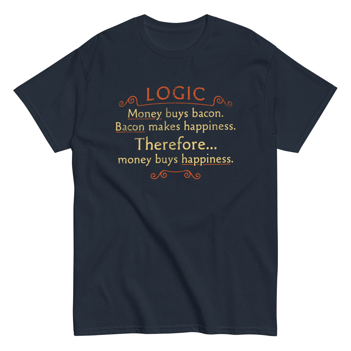 Money Buys Happiness - T-shirt herr