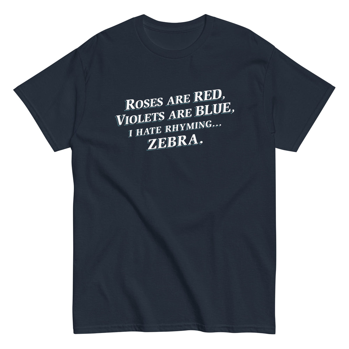I Hate Rhyming - T-shirt de homem