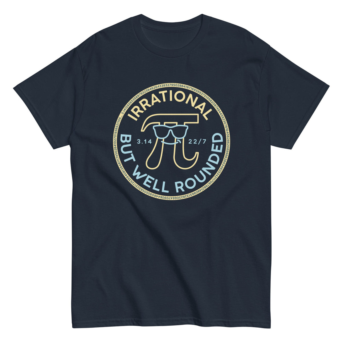 Irrational But Well Rounded - T-shirt herr