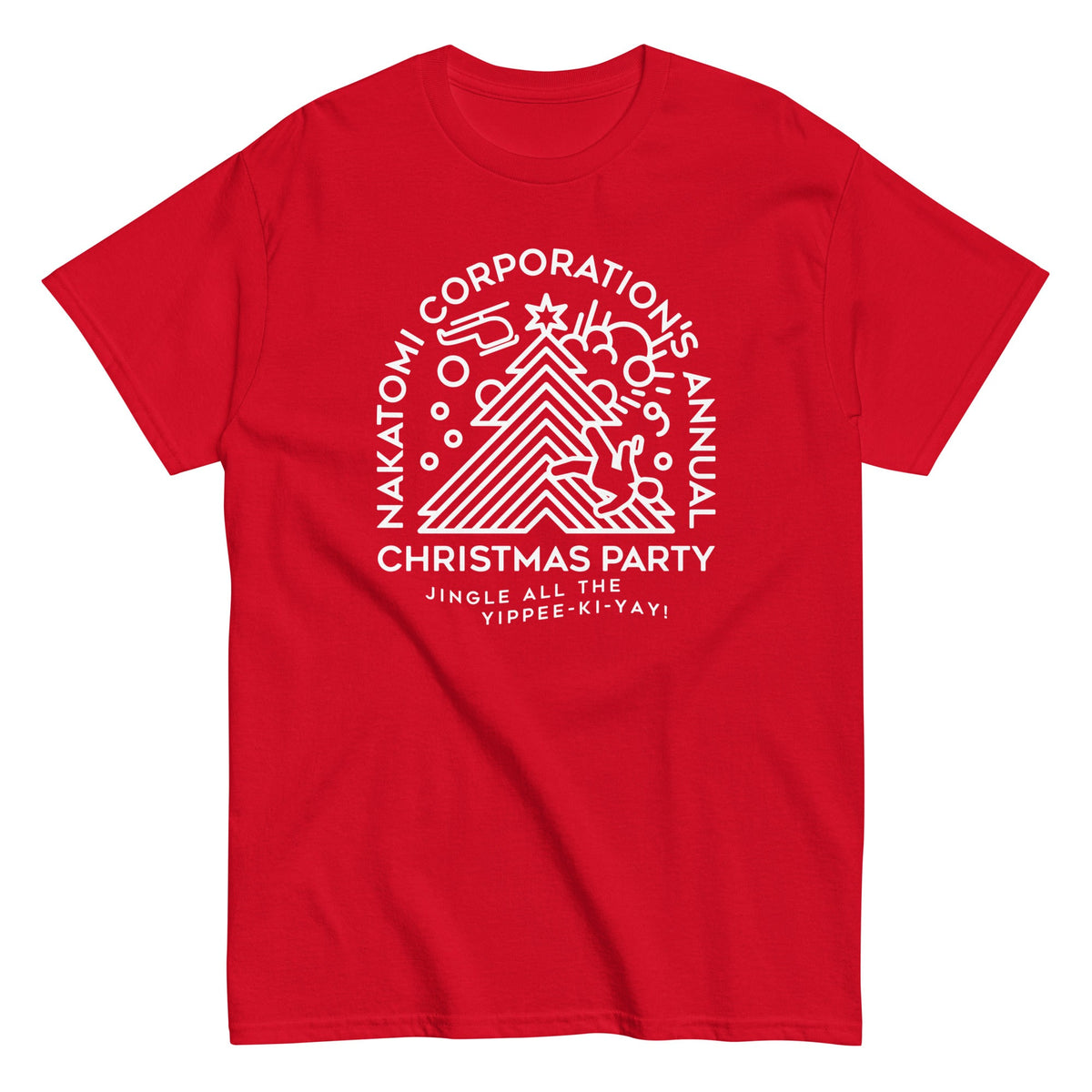 Nakatomi Christmas Party - T-shirt herr