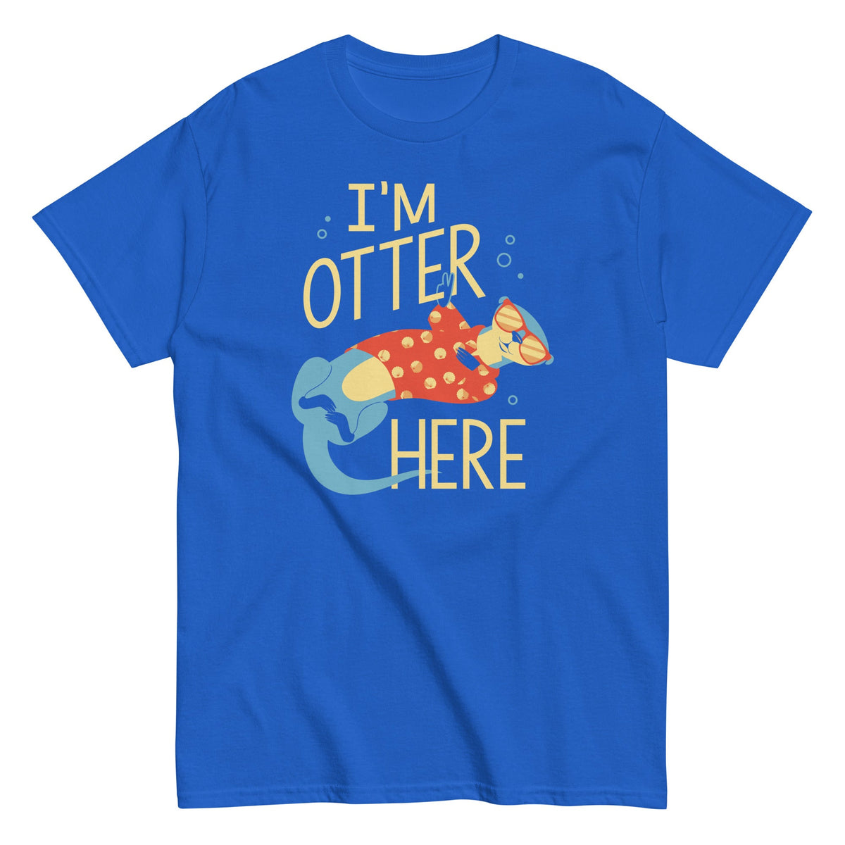 I'm Otter Here - T-shirt de homem