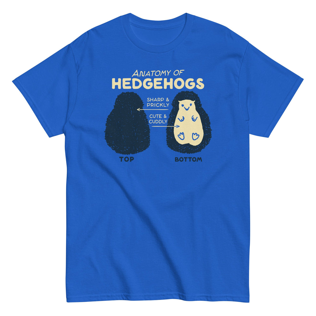 Anatomy Of Hedgehogs - T-shirt herr