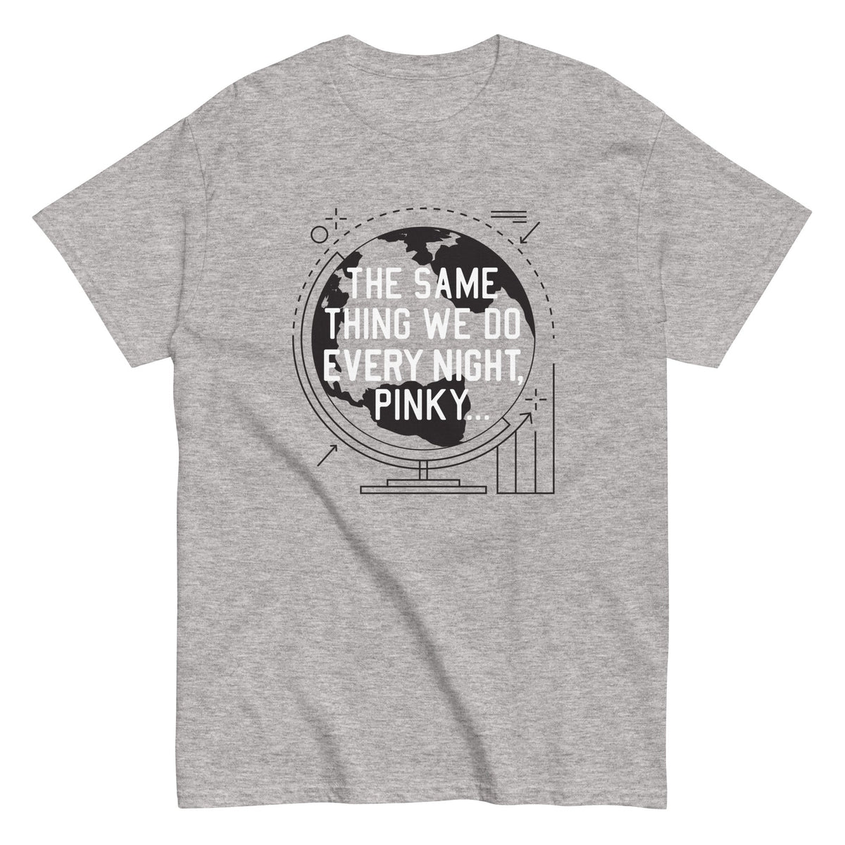 The Same Thing We Do Every Night - T-shirt herr