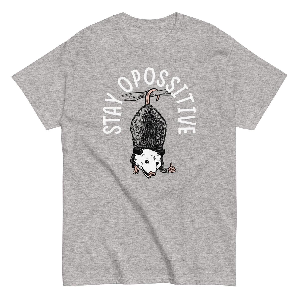 Stay Opossitive - T-shirt herr