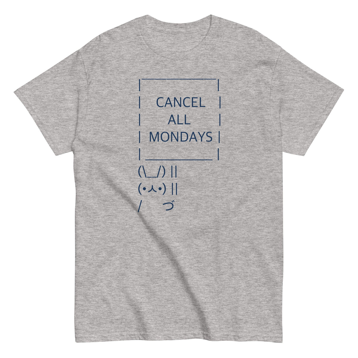 Cancel All Mondays Bunny - T-shirt de homem