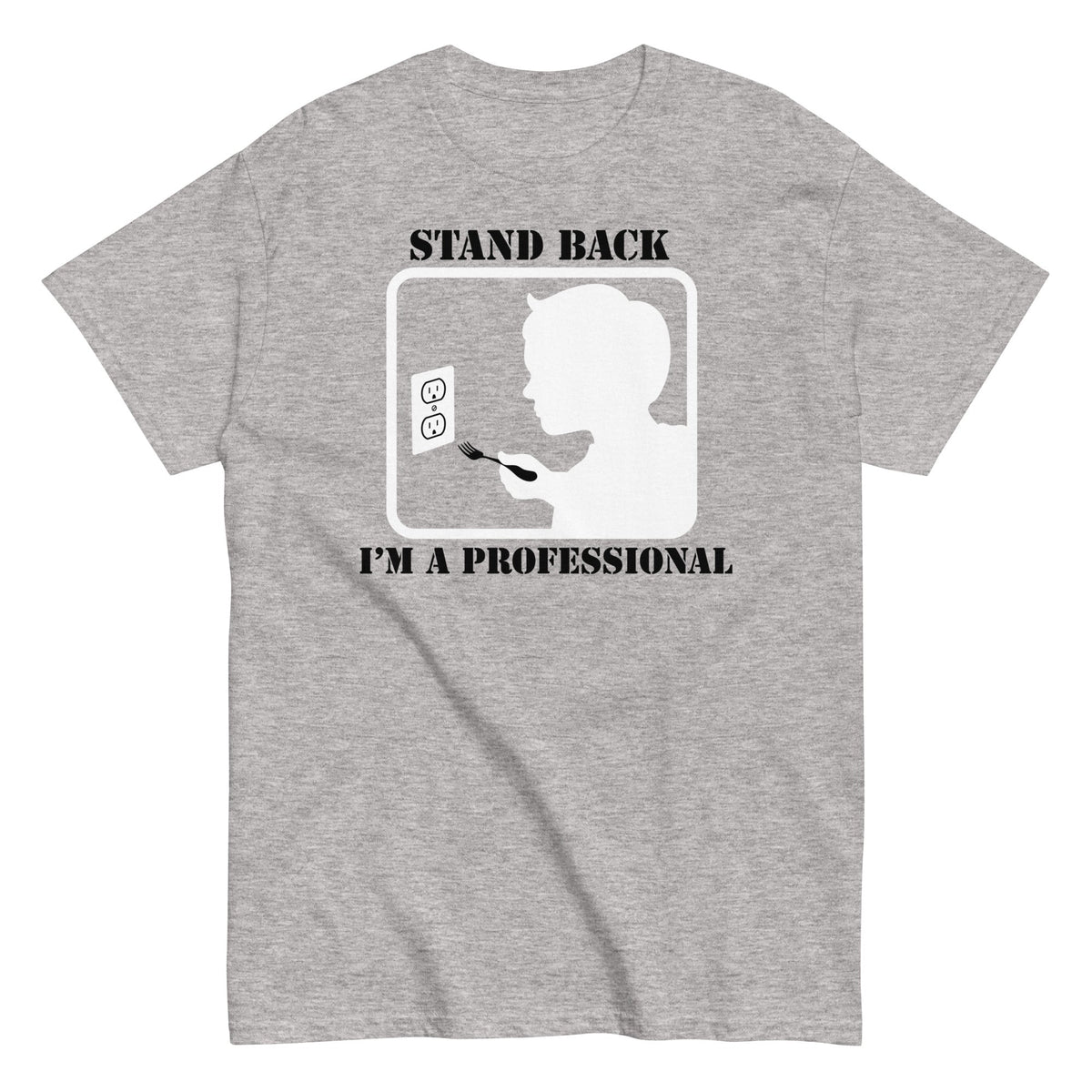 Stand Back, I'm A Professional - T-shirt de homem