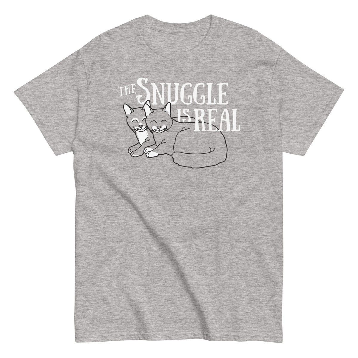 The Snuggle Is Real - T-shirt de homem