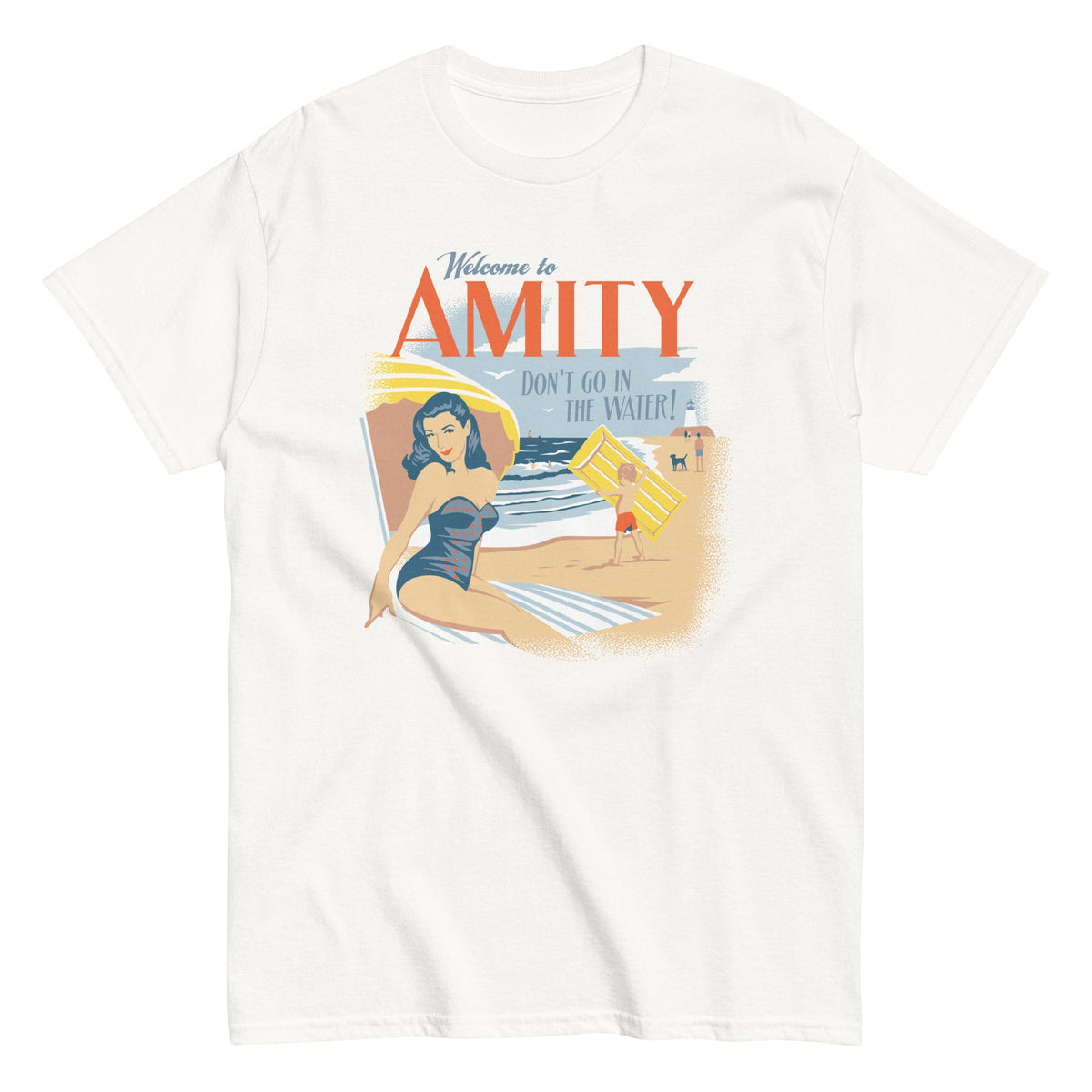 Welcome To Amity - T-shirt de homem