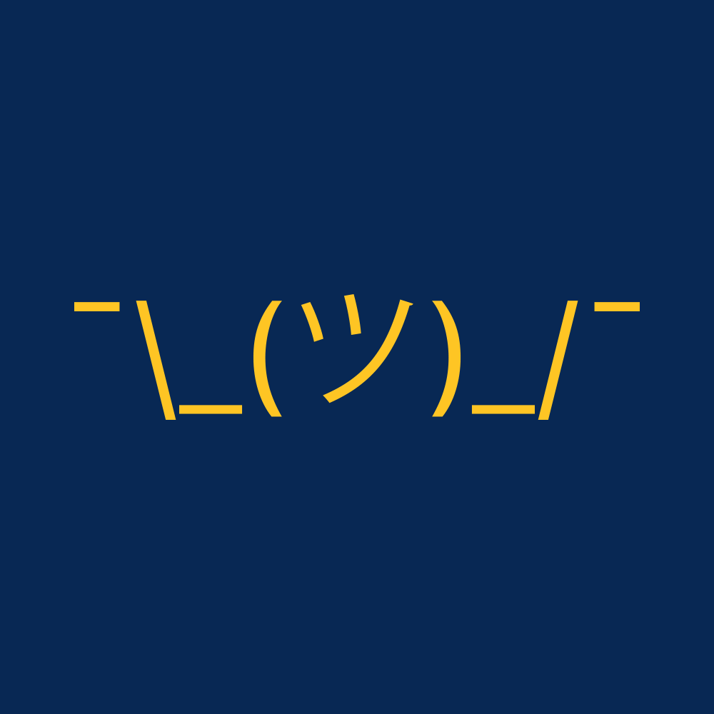 Shrug Emoji