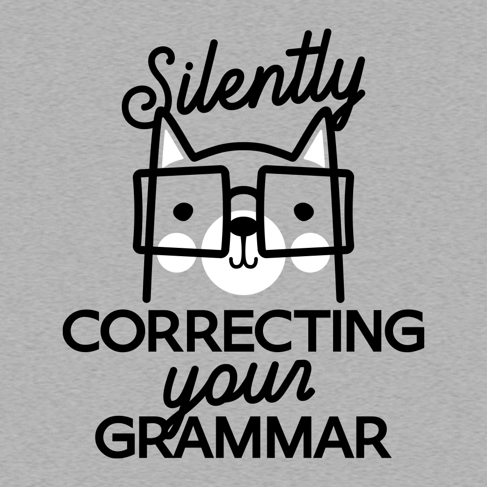 Silently Correcting Your Grammar