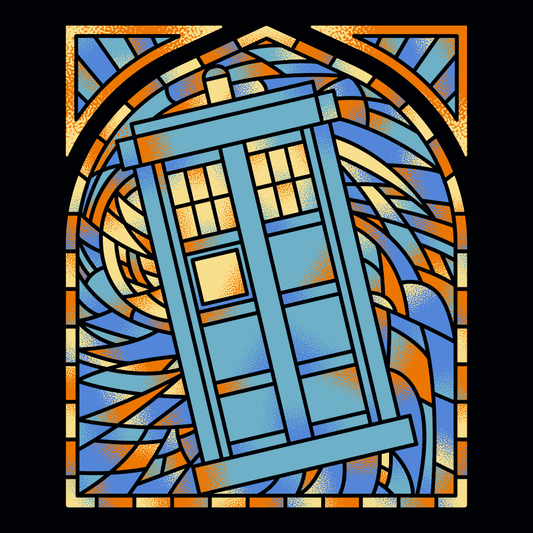 Stained Glass Police Box
