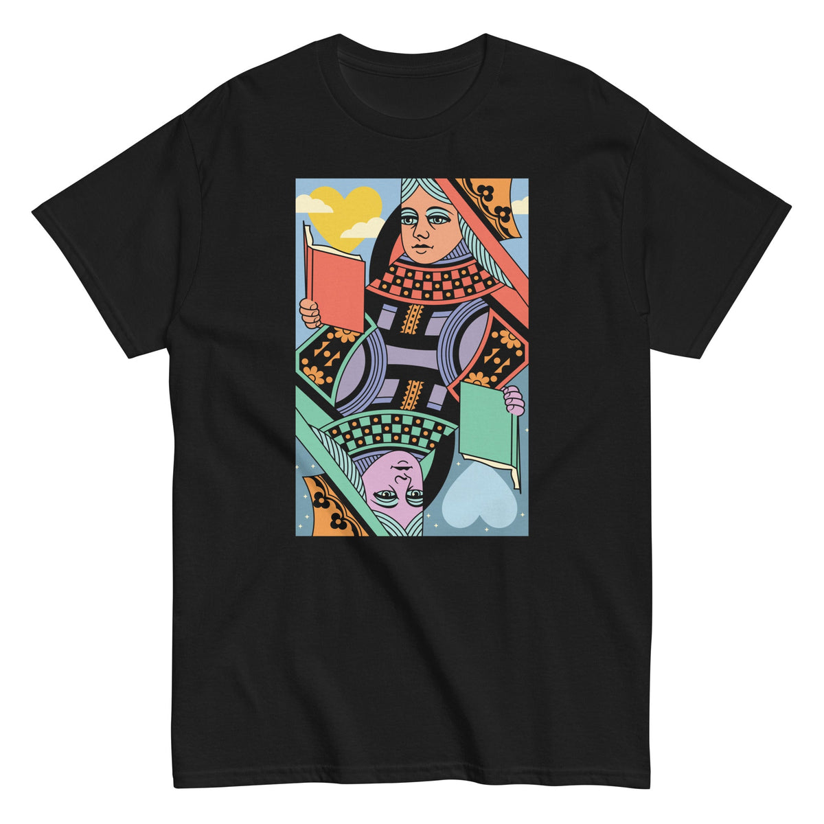 The Queen Of Books - T-shirt de homem